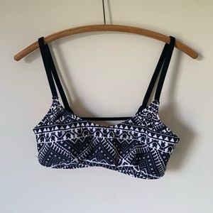 Xhilaration Bralette Aztec Bikini Top